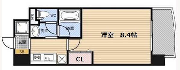 KHKコート西野田の物件間取画像